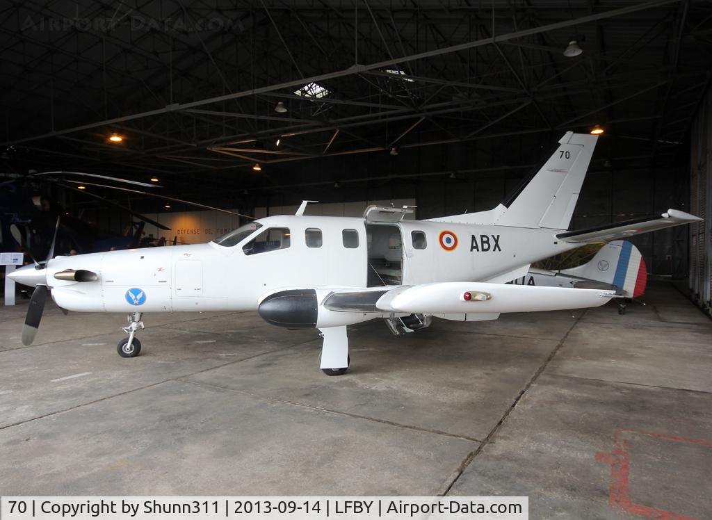 70, Socata TBM-700A C/N 70, Preserved inside Dax ALAT Museum...