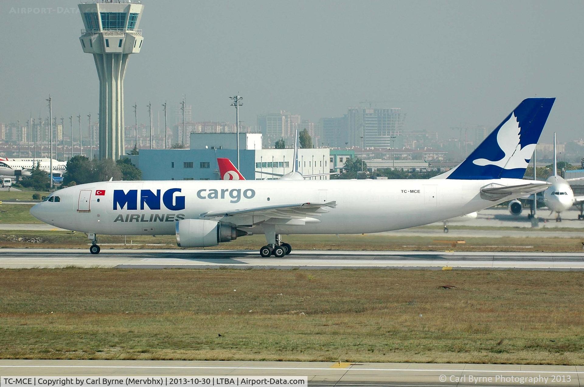 TC-MCE, 1989 Airbus A300B4-605R(F) C/N 525, Taken from the Fly Inn Shopping Mall.