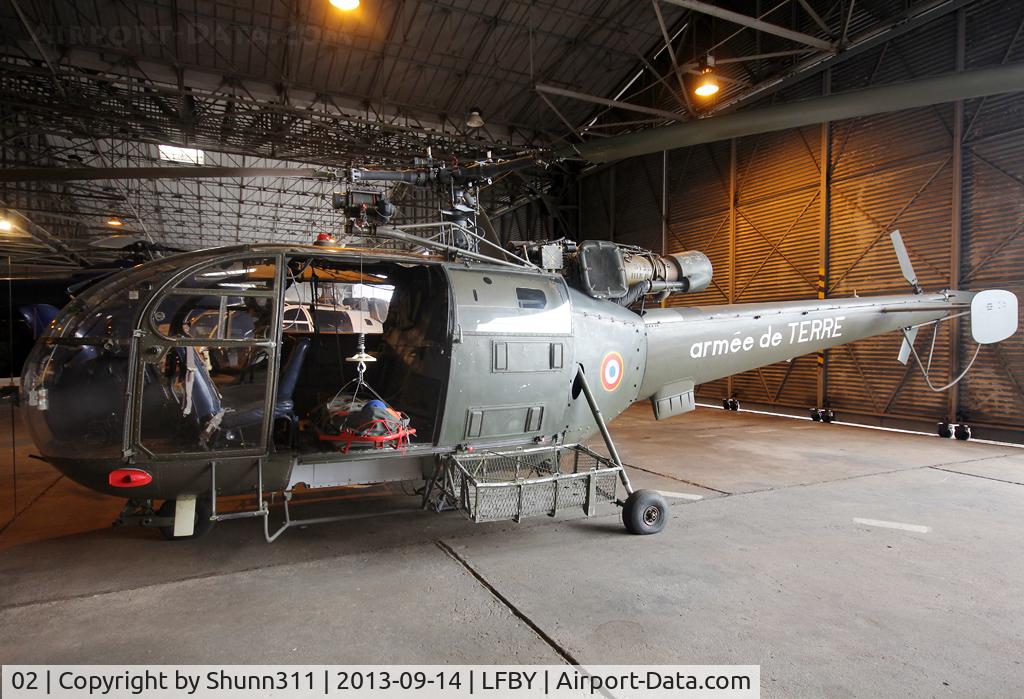 02, 1960 Sud SA-316B Alouette III C/N 02, Preserved inside Dax ALAT Museum... Second pre-serie Alouette 3