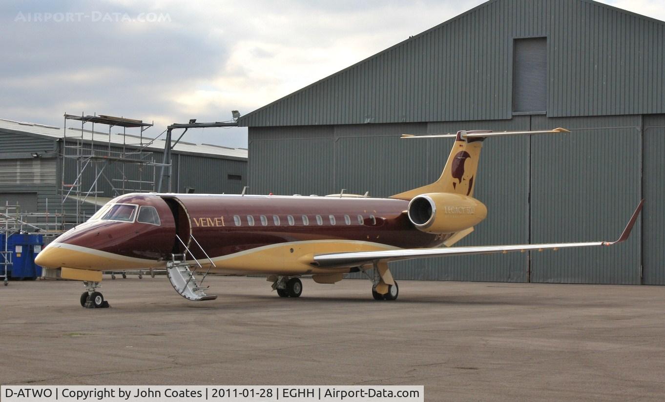 D-ATWO, 2007 Embraer EMB-135BJ Legacy C/N 14501010, Parked at European Aviation.