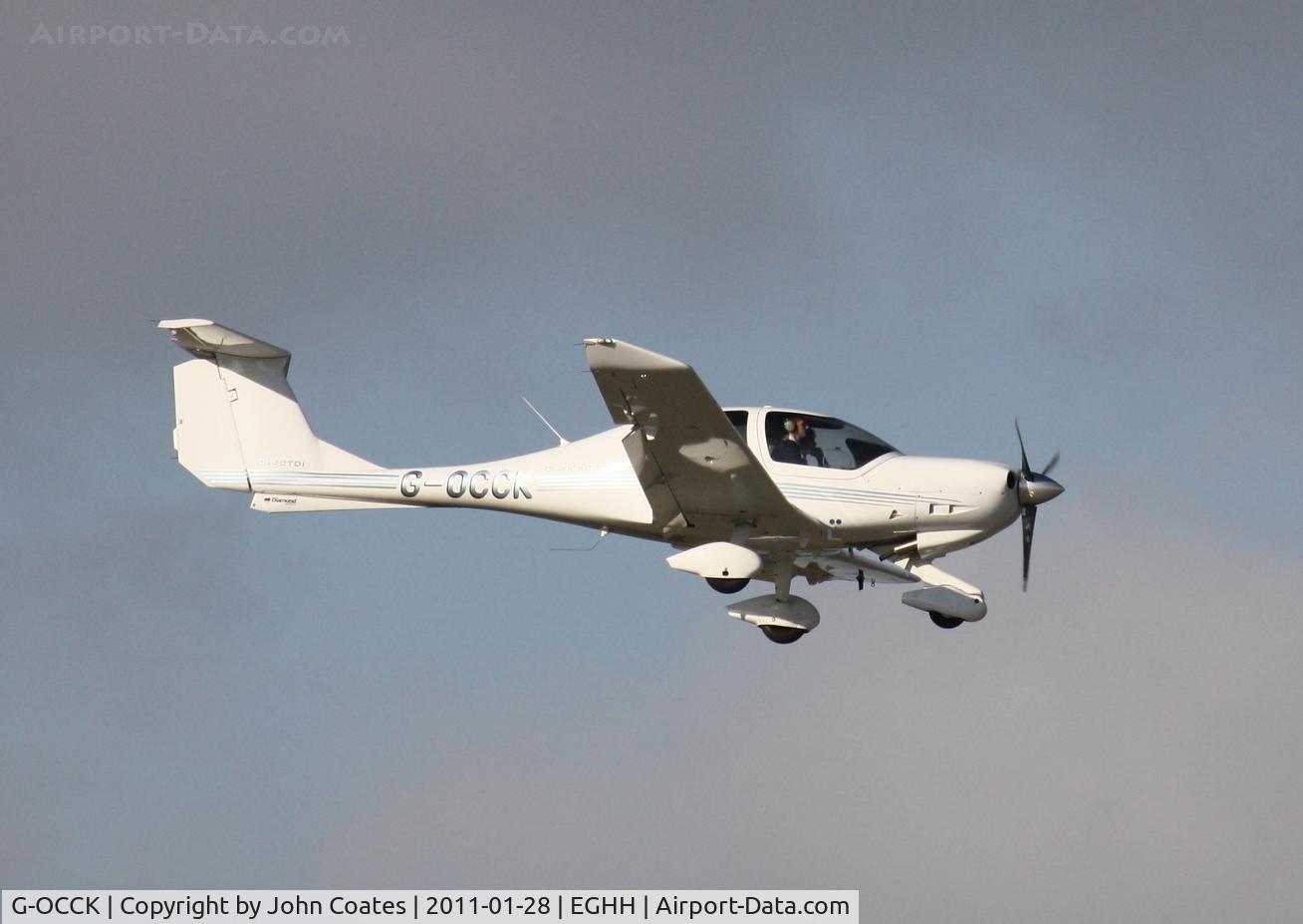 G-OCCK, 2006 Diamond DA-40D Diamond Star C/N D4.234, Finals to 08