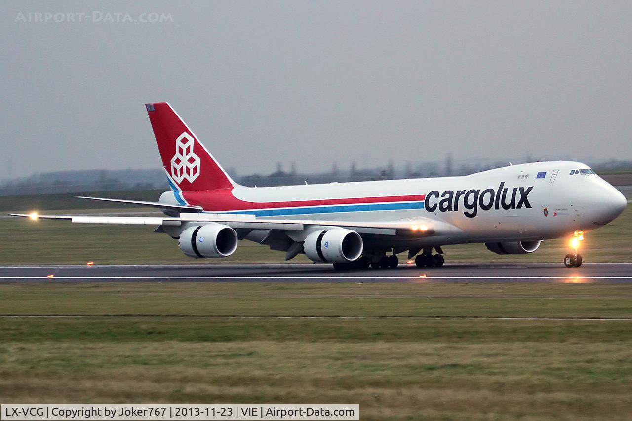 LX-VCG, 2012 Boeing 747-8R7F C/N 35812, Cargolux