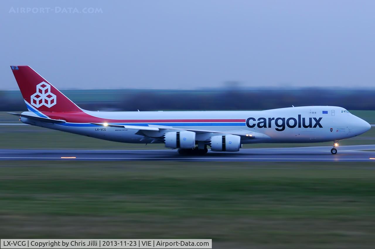 LX-VCG, 2012 Boeing 747-8R7F C/N 35812, Cargolux