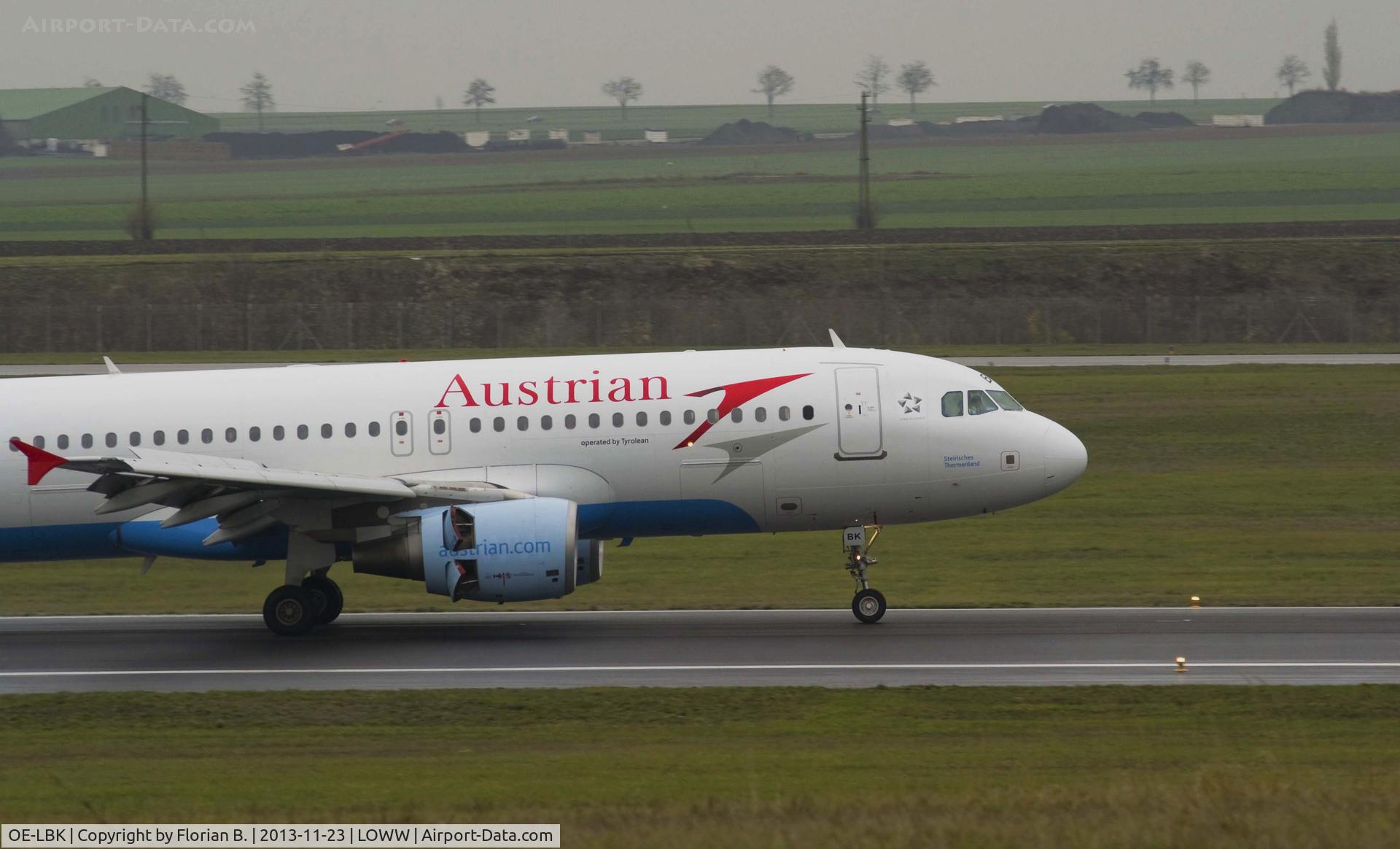 OE-LBK, 2003 Airbus A320-214 C/N 1931, Airbus A320