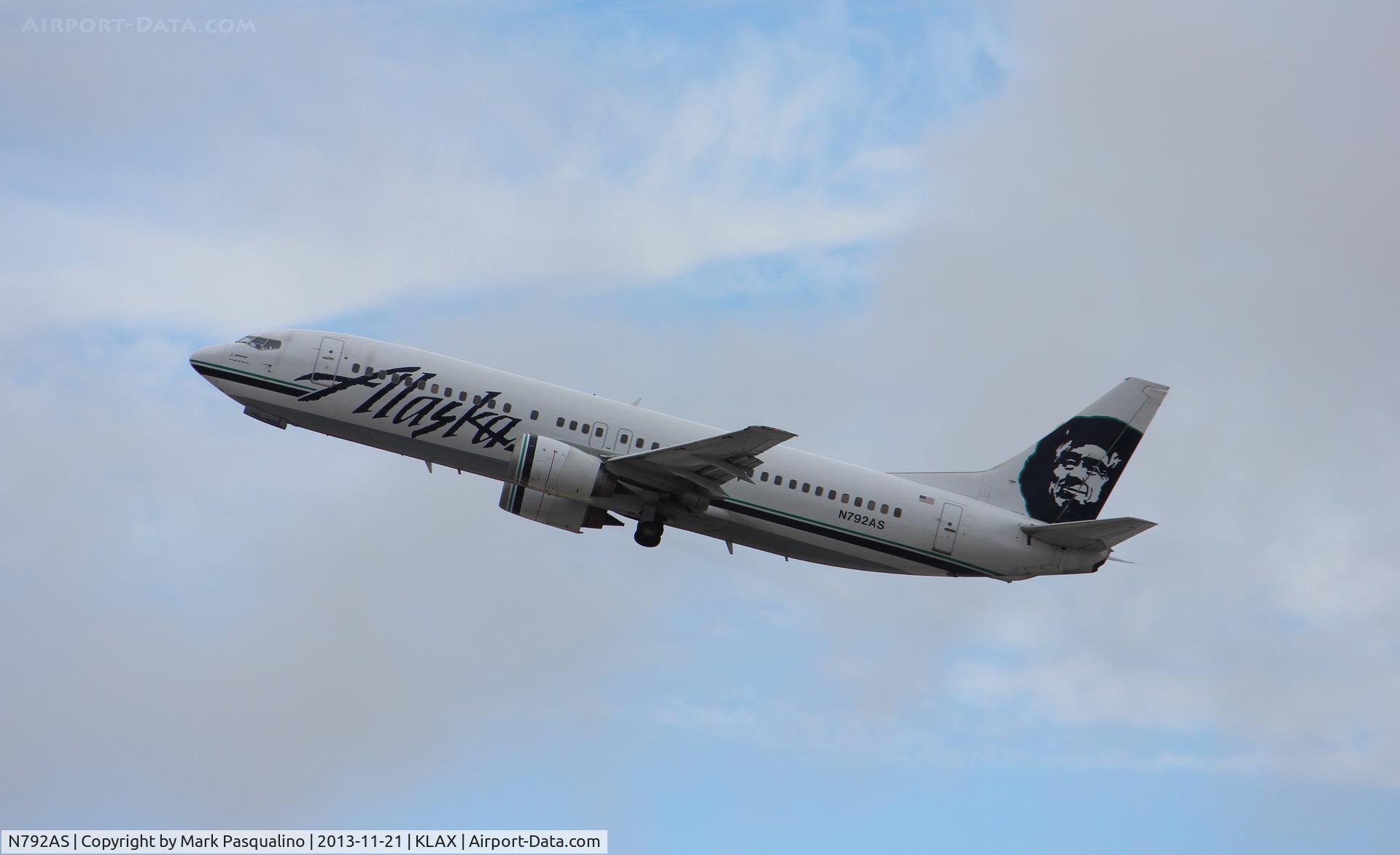 N792AS, 1997 Boeing 737-490 C/N 28887, Boeing 737-400