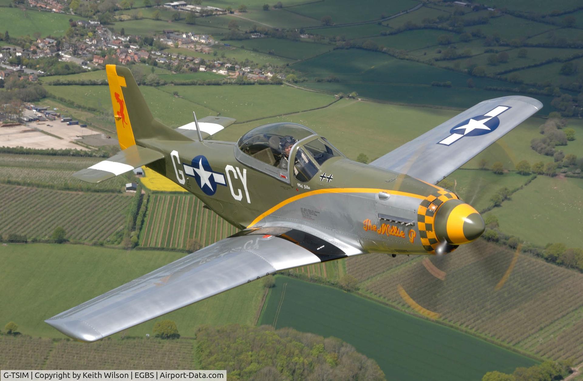G-TSIM, 2012 Titan T-51 Mustang C/N LAA 355-14964, Titan T-51 Mustang (Suzuki V6)