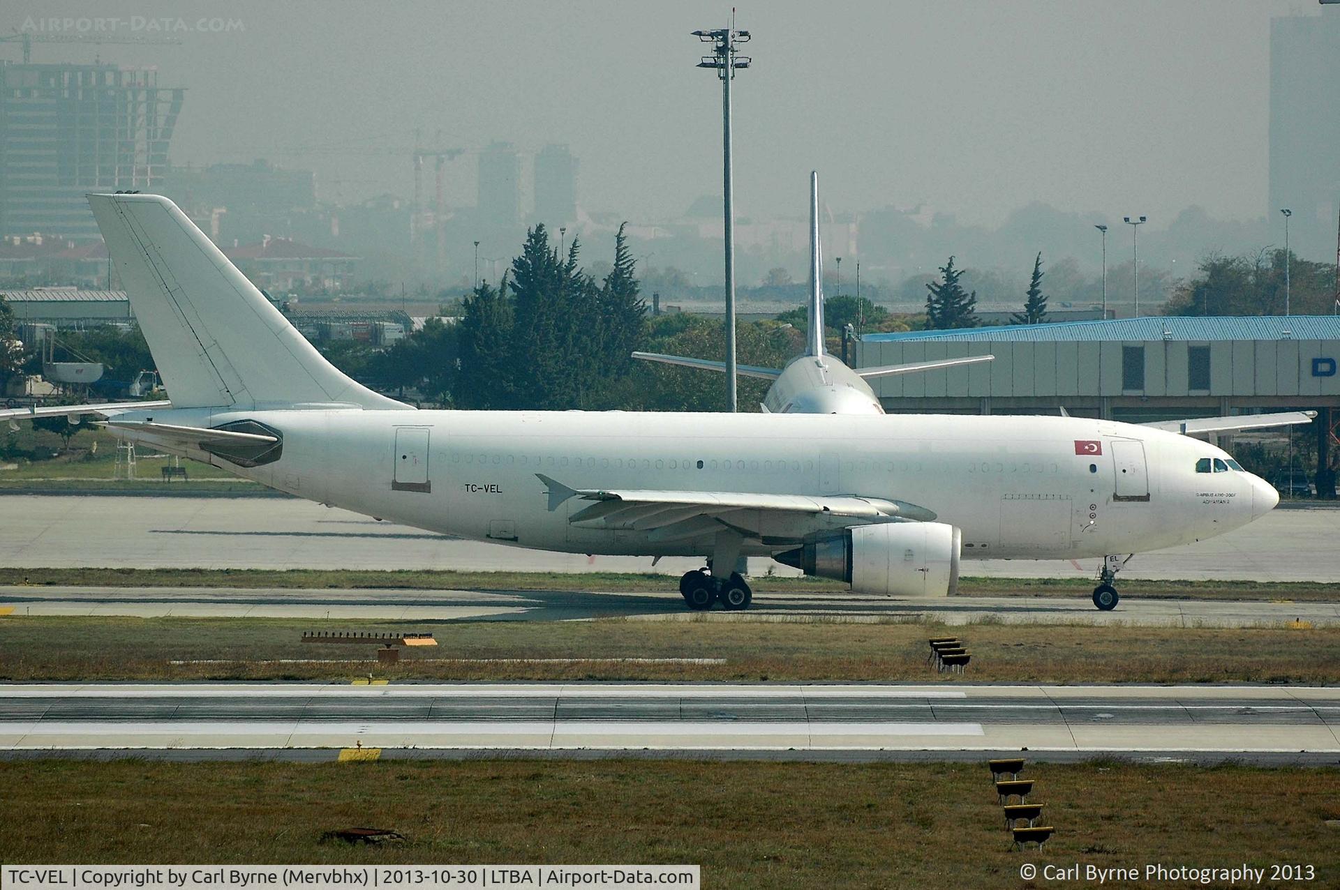TC-VEL, 1991 Airbus A310-308(F) C/N 622, Taken from the Fly Inn Shopping Mall.
