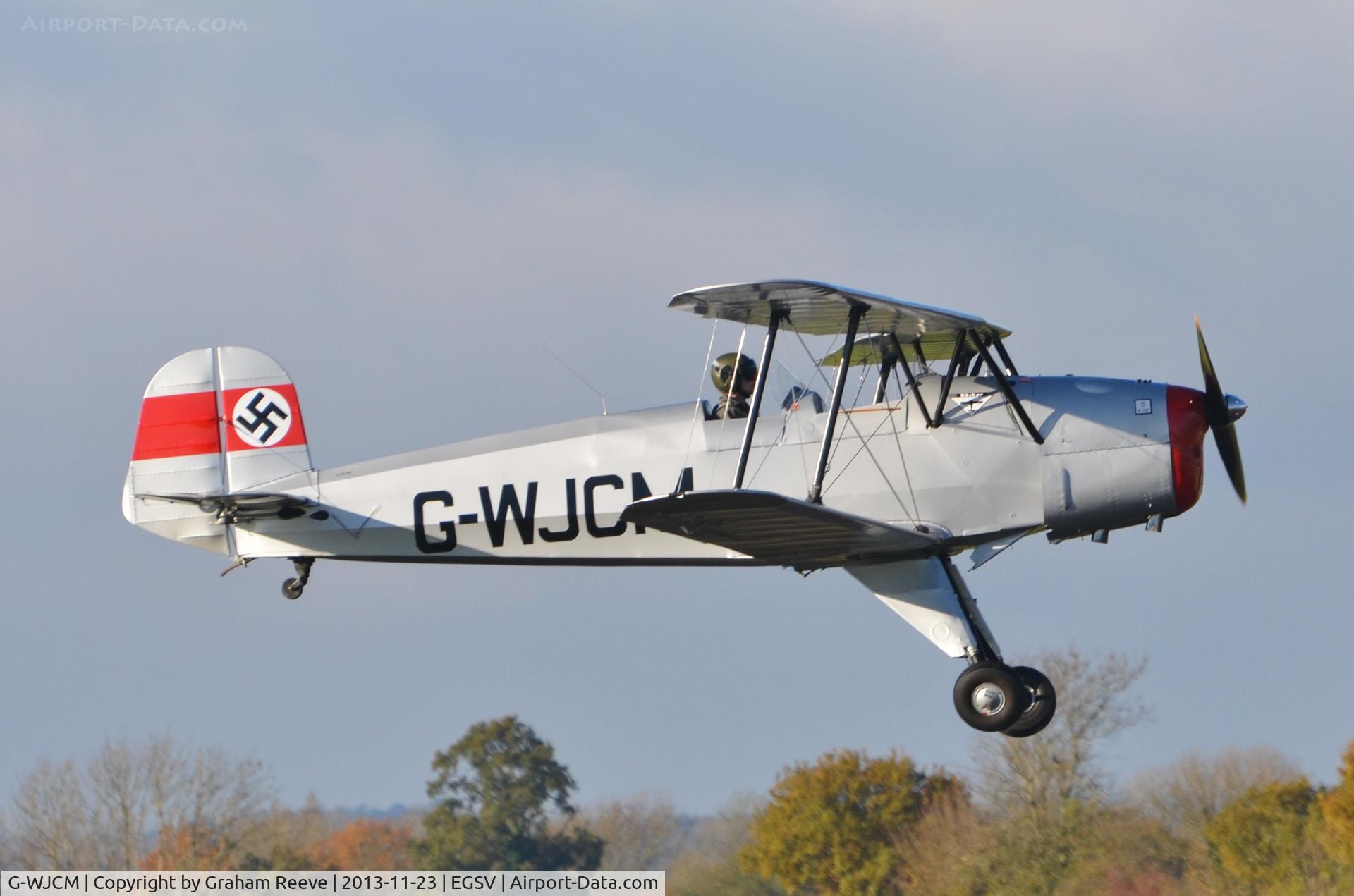 G-WJCM, 1954 CASA 1-131E Series 2000 C/N 2053, About to land.