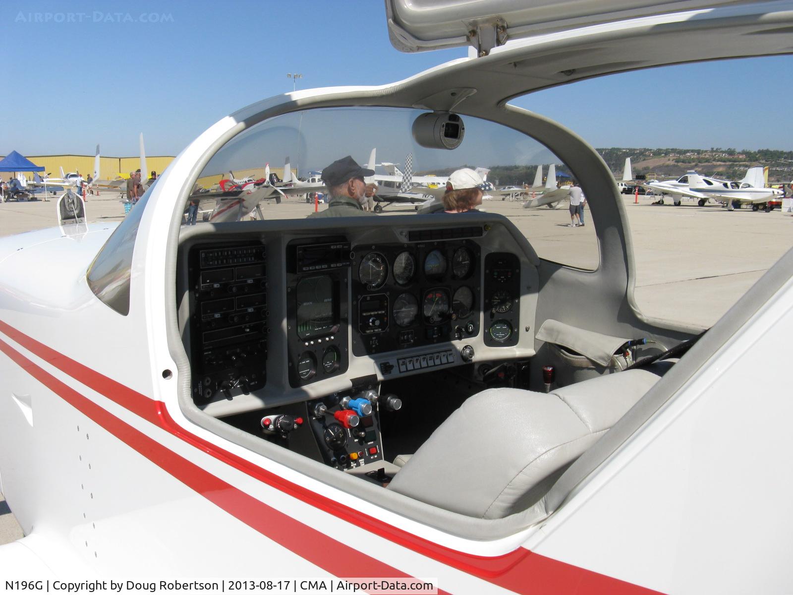 N196G, 1997 Stoddard-Hamilton Glasair III C/N 3196, 1997 Mellinger/Briegleb GLASAIR III, Lycoming IO-540 260 Hp, panel