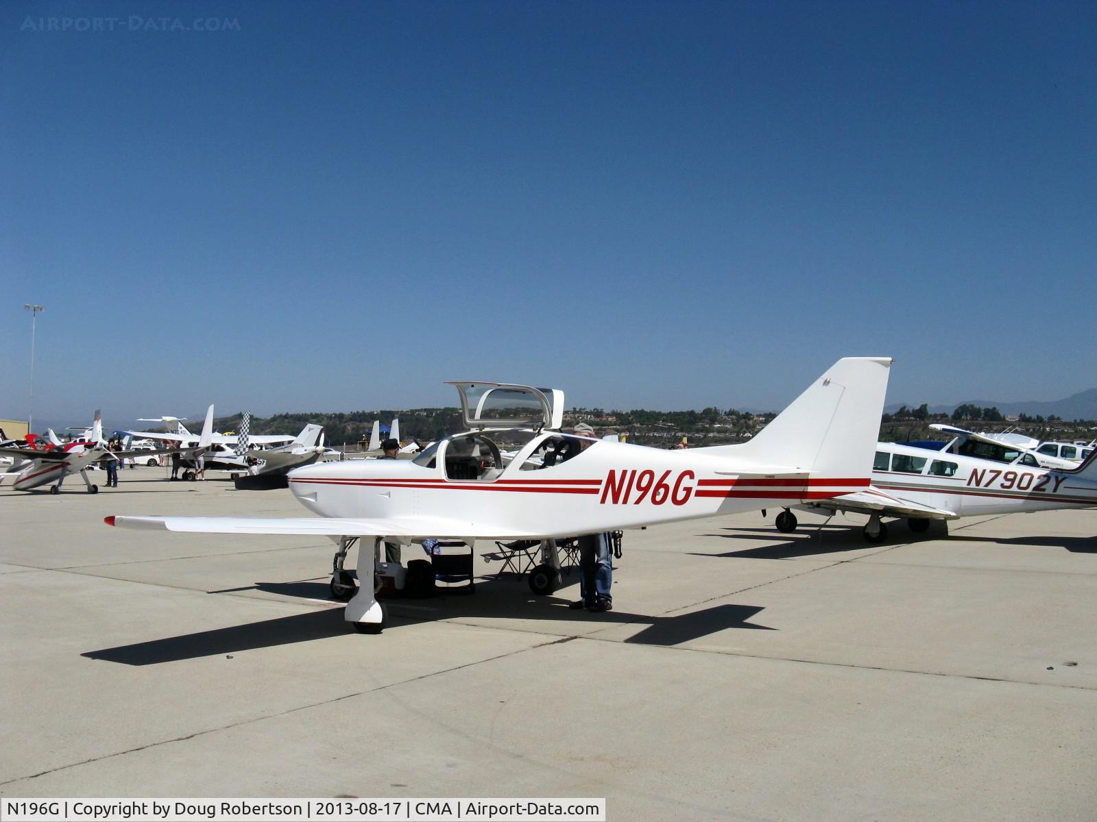 N196G, 1997 Stoddard-Hamilton Glasair III C/N 3196, 1997 Mellinger/Briegleb GLASAIR III, Lycoming IO-540 260 hp