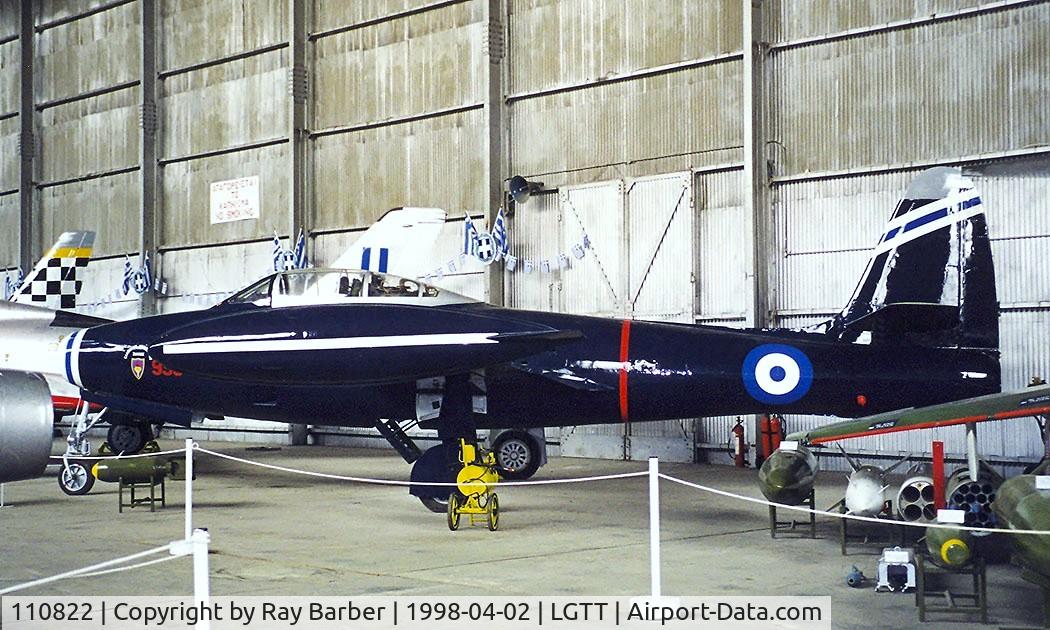 110822, 1951 Republic F-84G Thunderjet C/N 2542-1275B, Republic F-84G Thunderjet [51-10822] (Greek Air Force) Dekelia-Tatoi~SX 02/04/1998