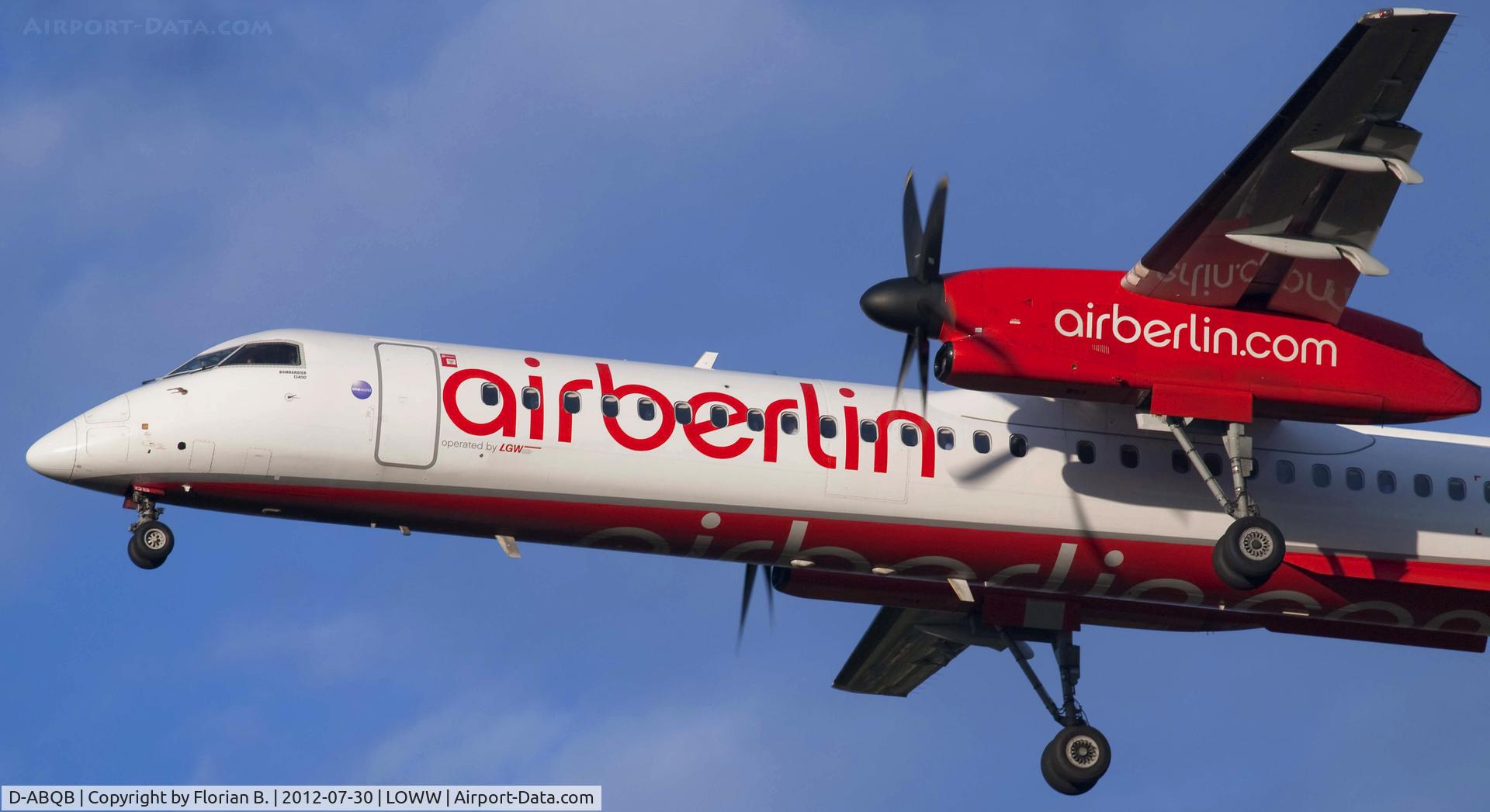 D-ABQB, 2008 De Havilland Canada DHC-8-402Q Dash 8 C/N 4226, Dash 8