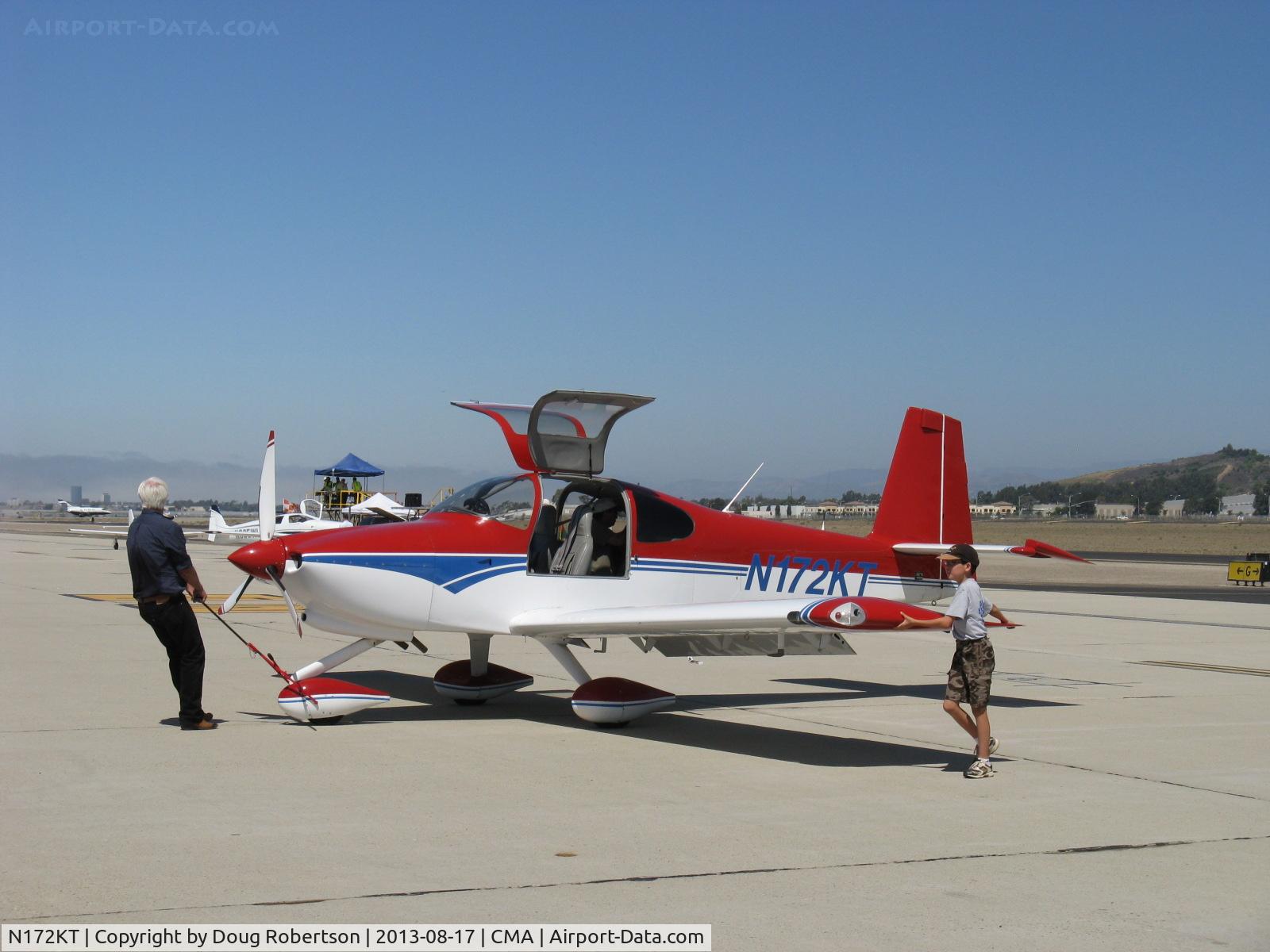 N172KT, 2007 Vans RV-10 C/N 002, 2007 Hoang VAN's RV-10, Lycoming IO-540-D3A5 260 Hp, spotting the aircraft