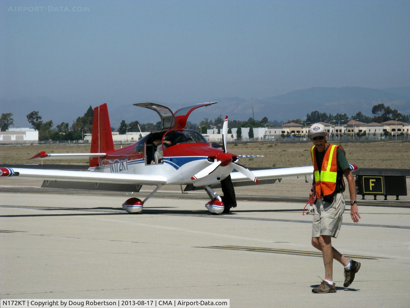 N172KT, 2007 Vans RV-10 C/N 002, 2007 Hoang VAN's RV-10, Lycoming IO-540 260 Hp, taxi