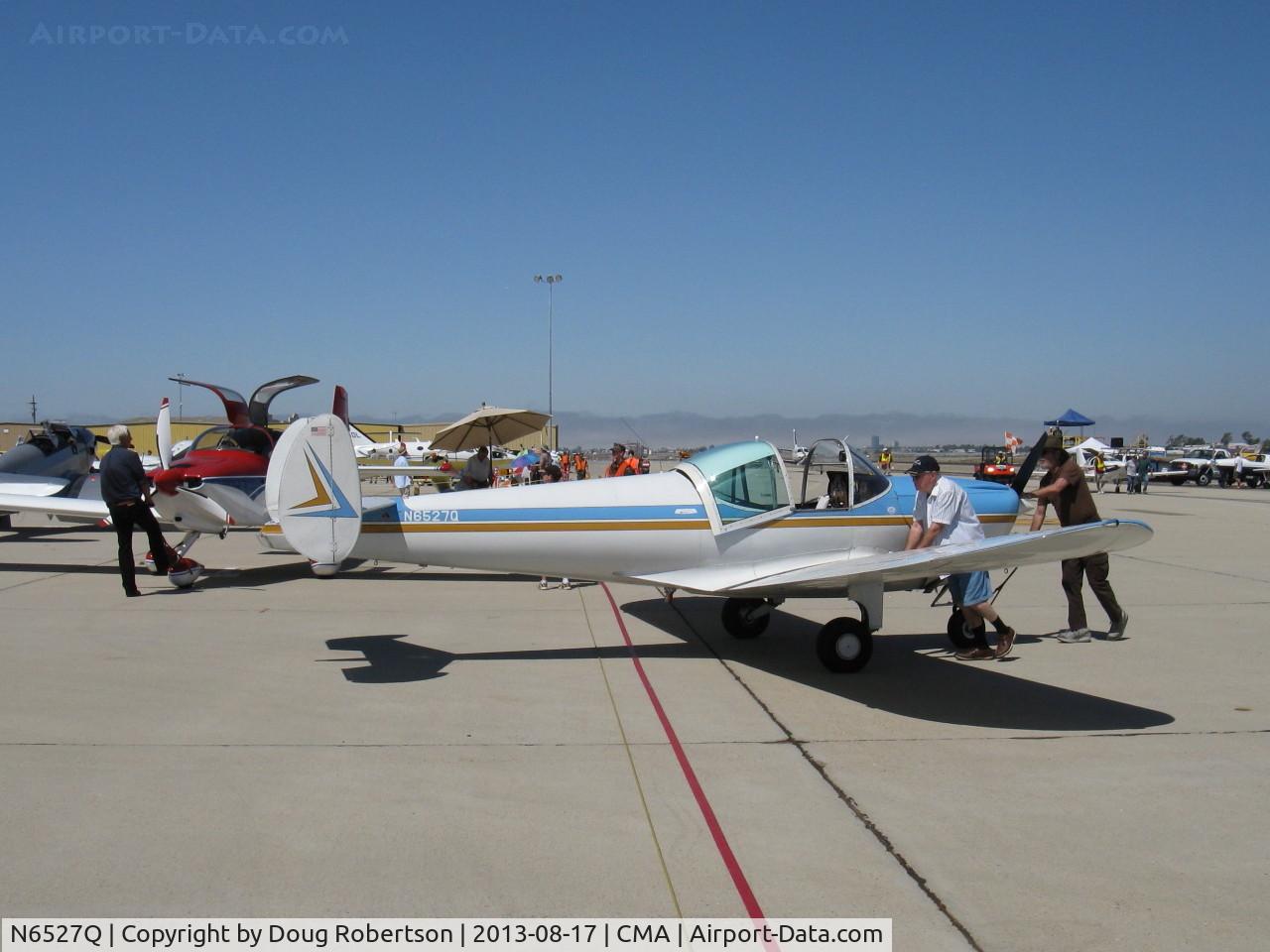 N6527Q, 1966 Alon A2 Aircoupe C/N A-127, 1966 Alon A-2, Continental C90 90 Hp, spotting the aircraft