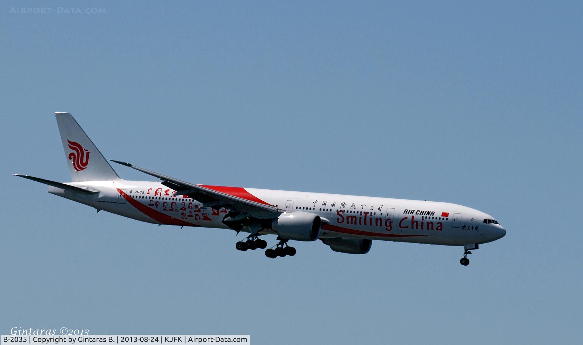 B-2035, 2012 Boeing 777-39L/ER C/N 38674, Going To A Landing on 4R, JFK