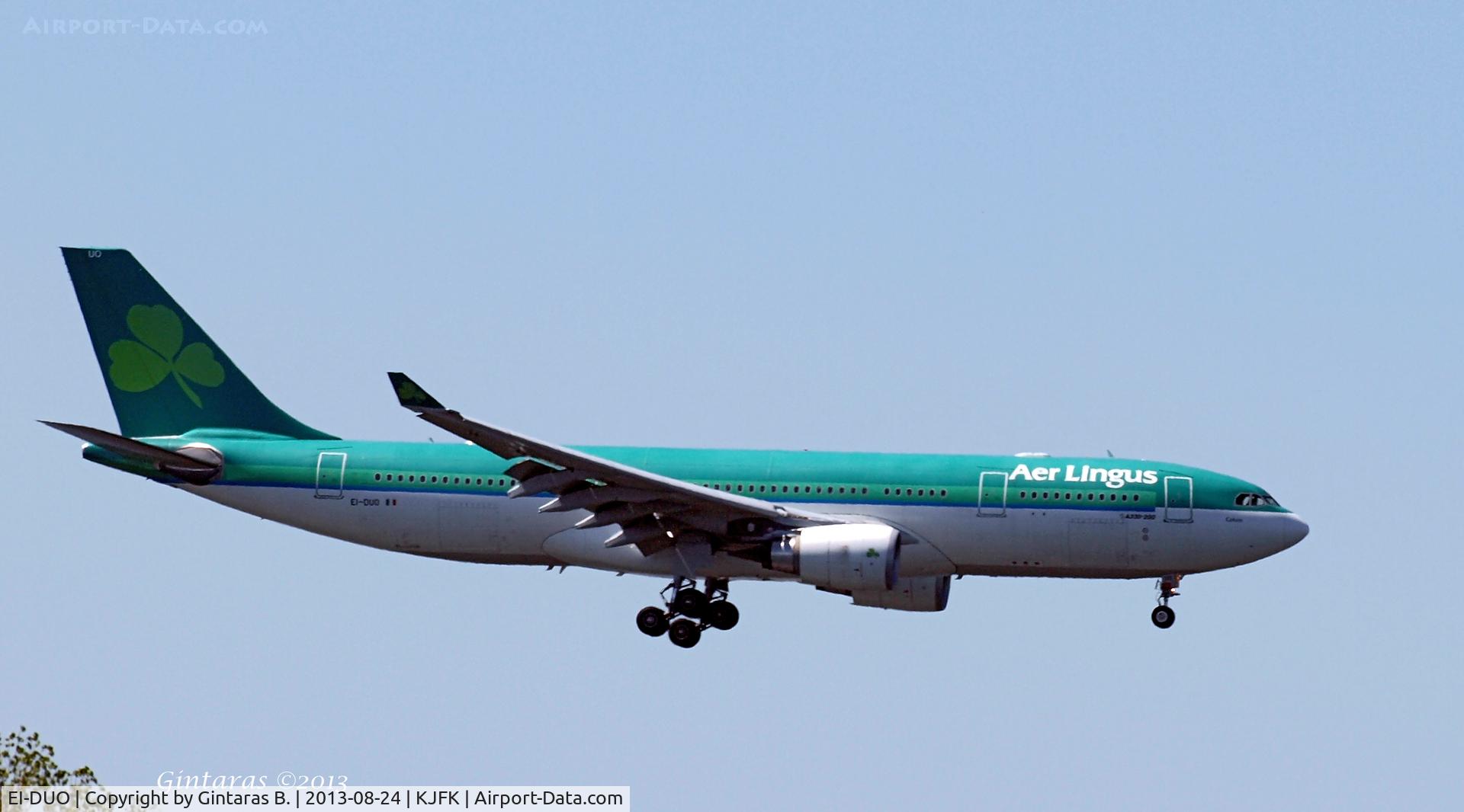 EI-DUO, 2007 Airbus A330-202 C/N 841, Going To A Landing on 4R, JFK