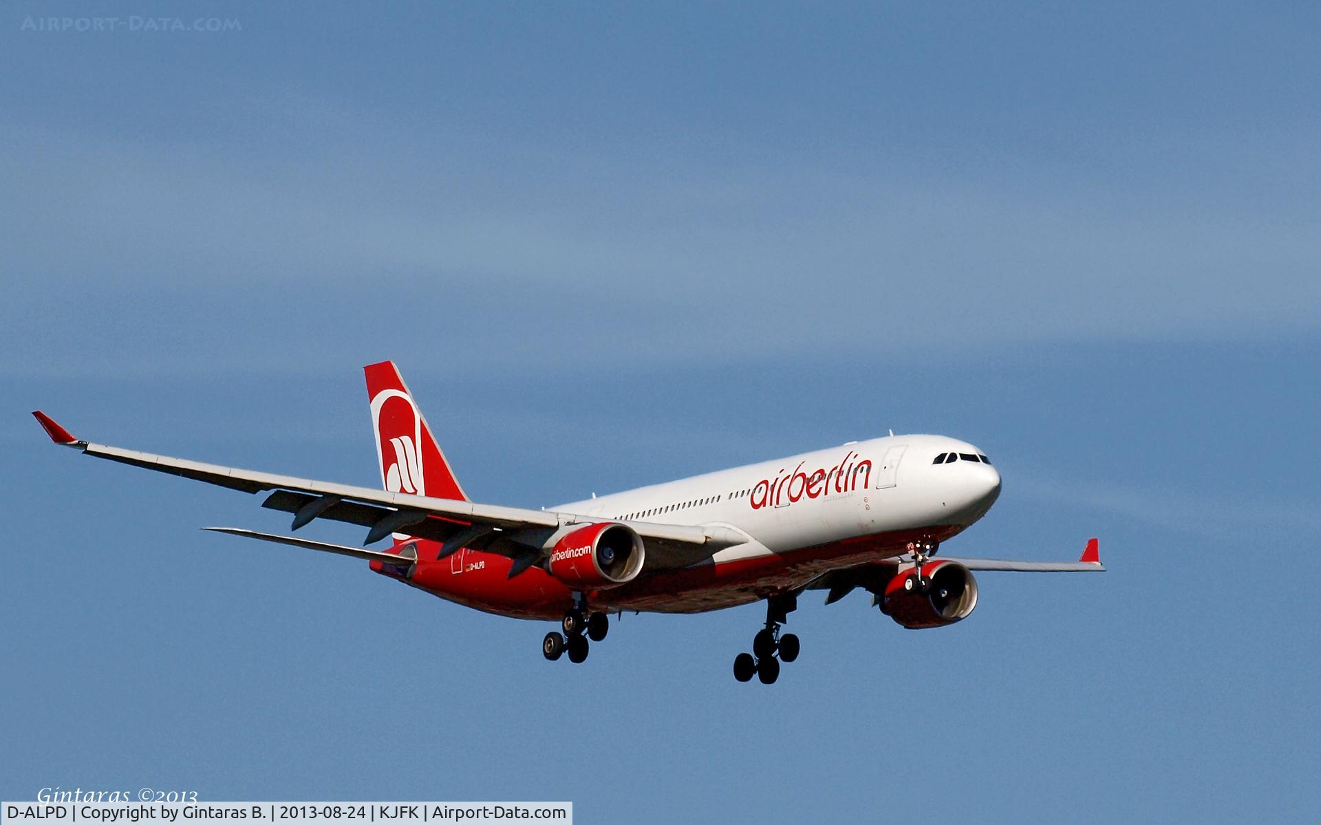 D-ALPD, 2002 Airbus A330-223 C/N 454, Going To A Landing on 22L, JFK