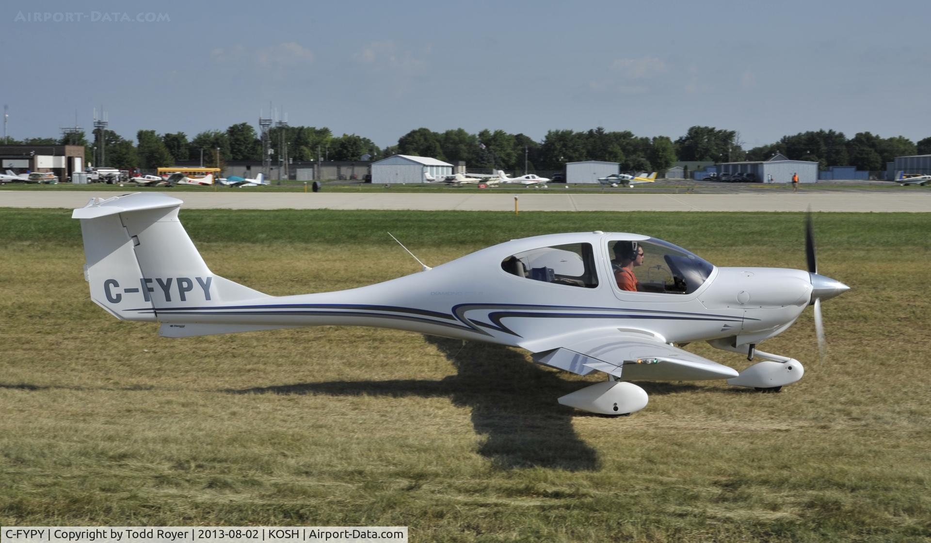 C-FYPY, 2006 Diamond DA-40 Diamond Star C/N 40.656, Airventure 2013