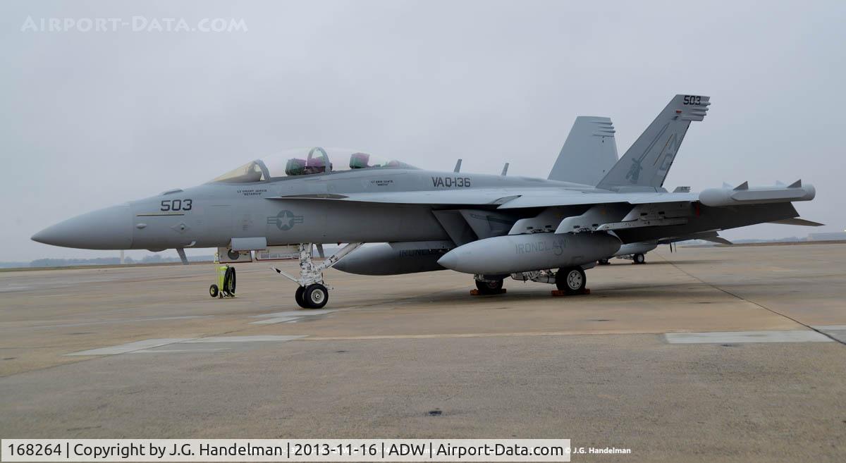168264, Boeing EA-18G Growler C/N G-46, At ADW.