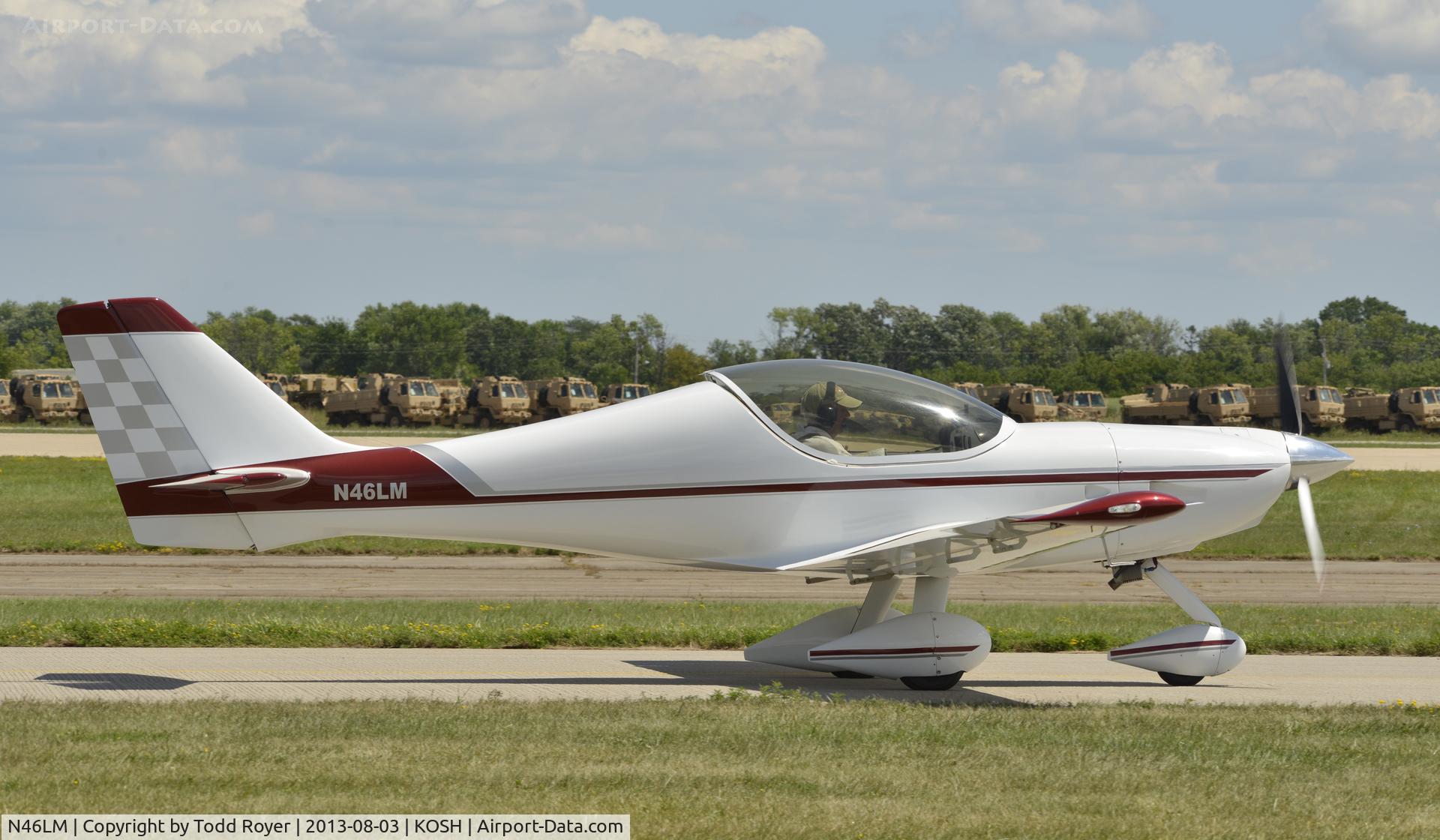 N46LM, Rand Robinson KR-2 C/N 7646, Airventure 2013
