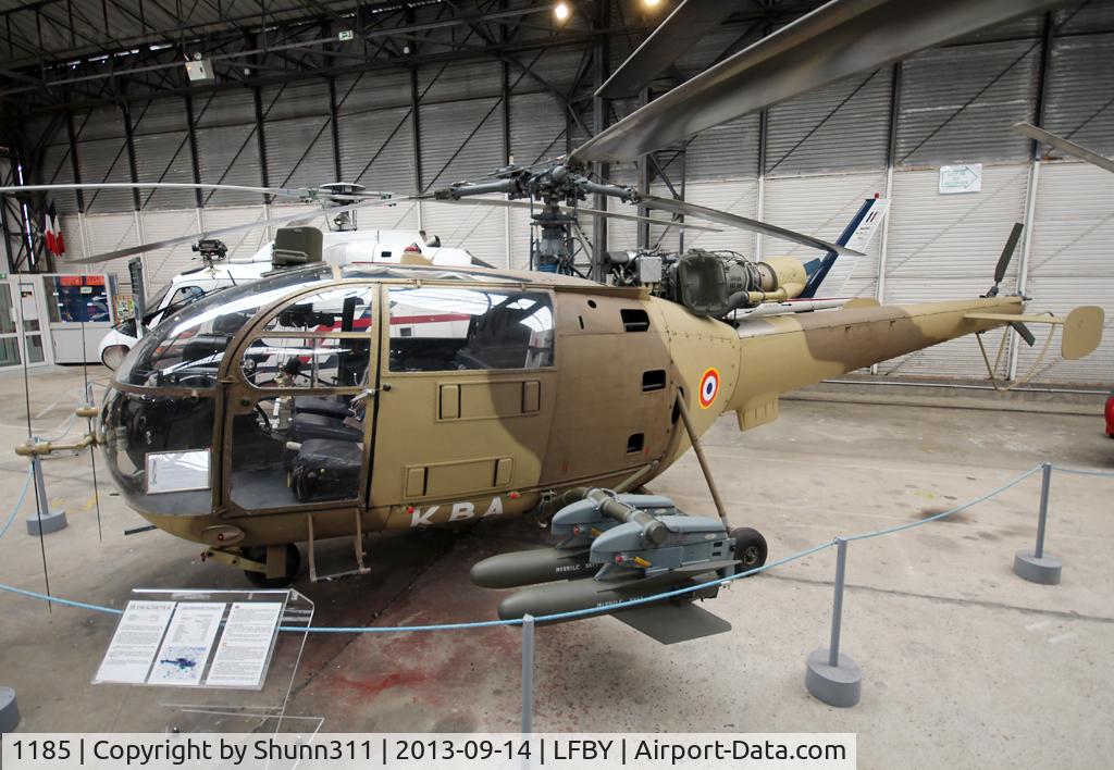 1185, Aérospatiale SA-316B Alouette III C/N 1185, Preserved inside Dax ALAT Museum...