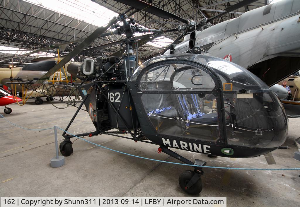 162, Sud SE-3130 Alouette II C/N 1162, Preserved inside Dax ALAT Museum...