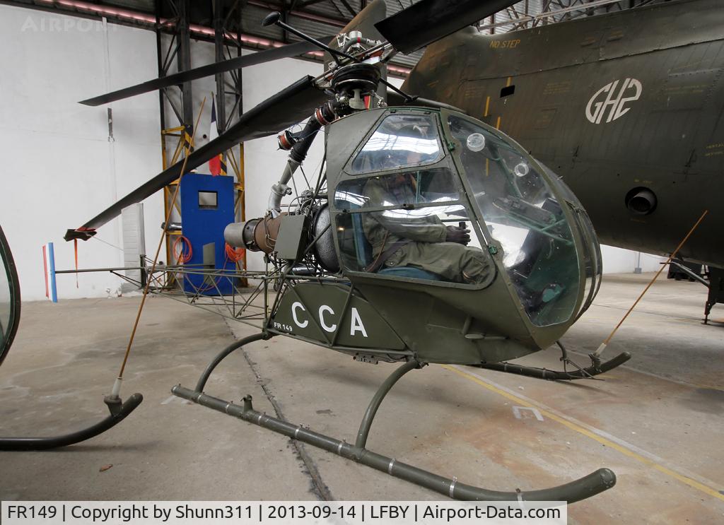FR149, Sud-Ouest SO.1221S Djinn C/N 99/FR149, Preserved inside Dax ALAT Museum...