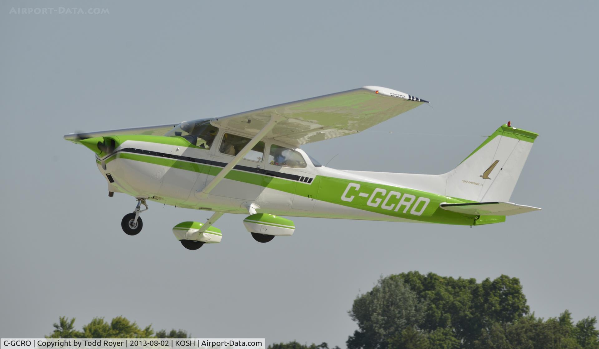 C-GCRO, 1974 Cessna 172M Skyhawk II C/N 17264220, Airventure 2013