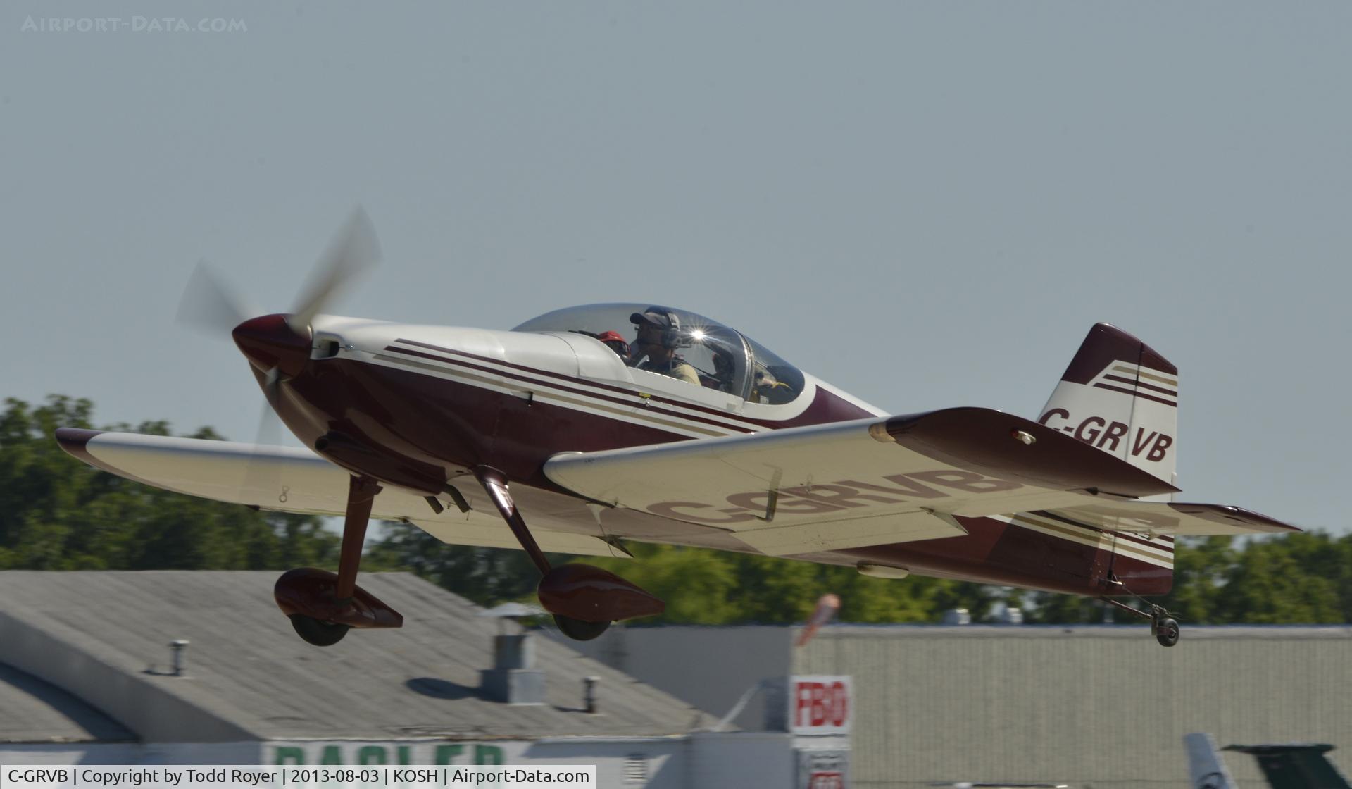 C-GRVB, 1999 Vans RV-6 C/N 21189, Airventure 2013