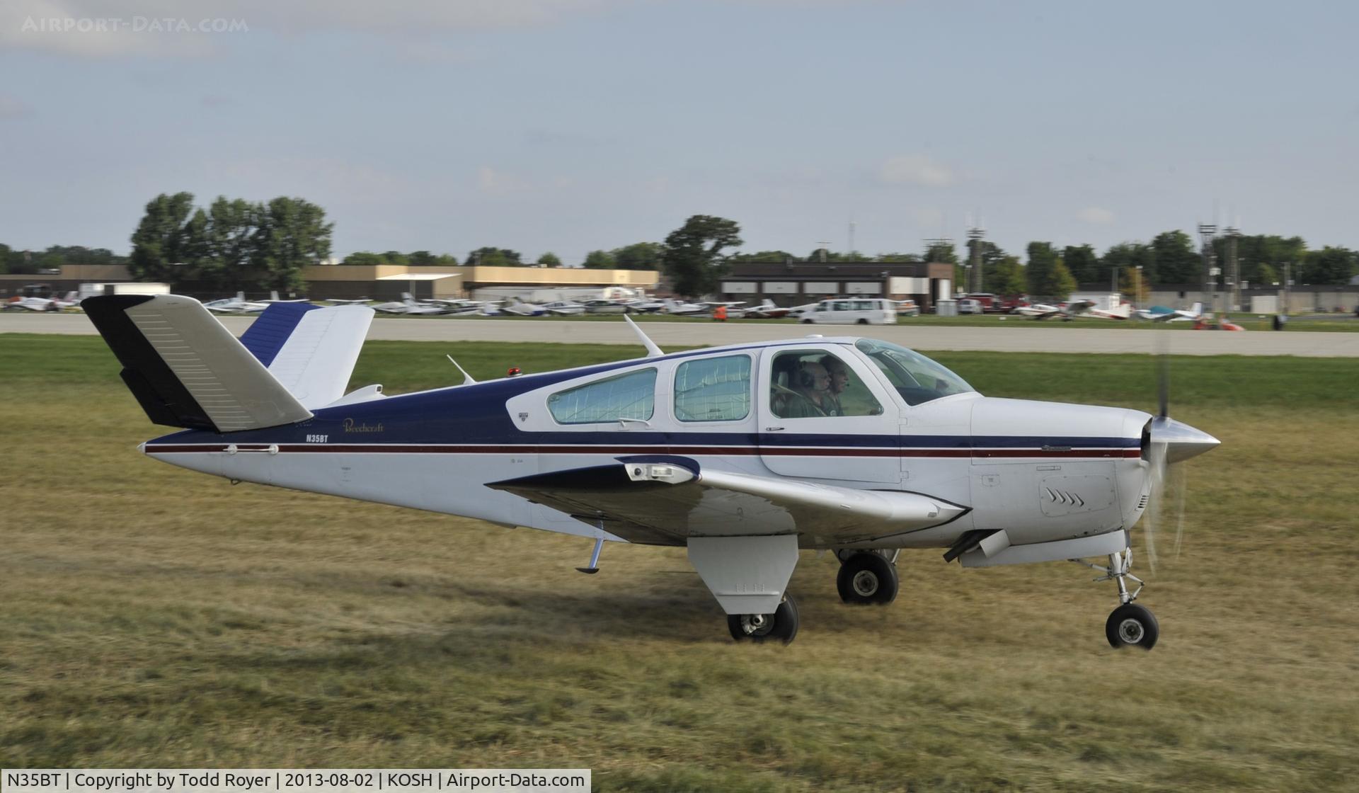 N35BT, 1979 Beech V35B Bonanza C/N D-10255, Airventure 2013