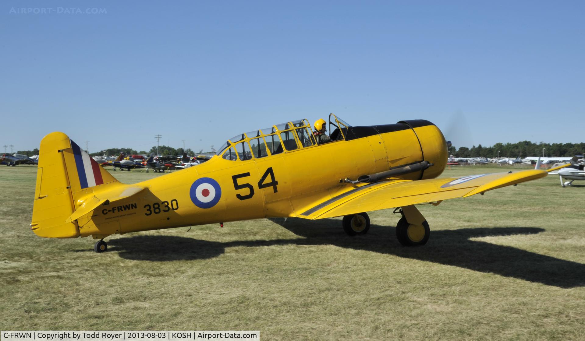 C-FRWN, 1942 Noorduyn AT-16 Harvard II C/N 81-4097, Airventure 2013