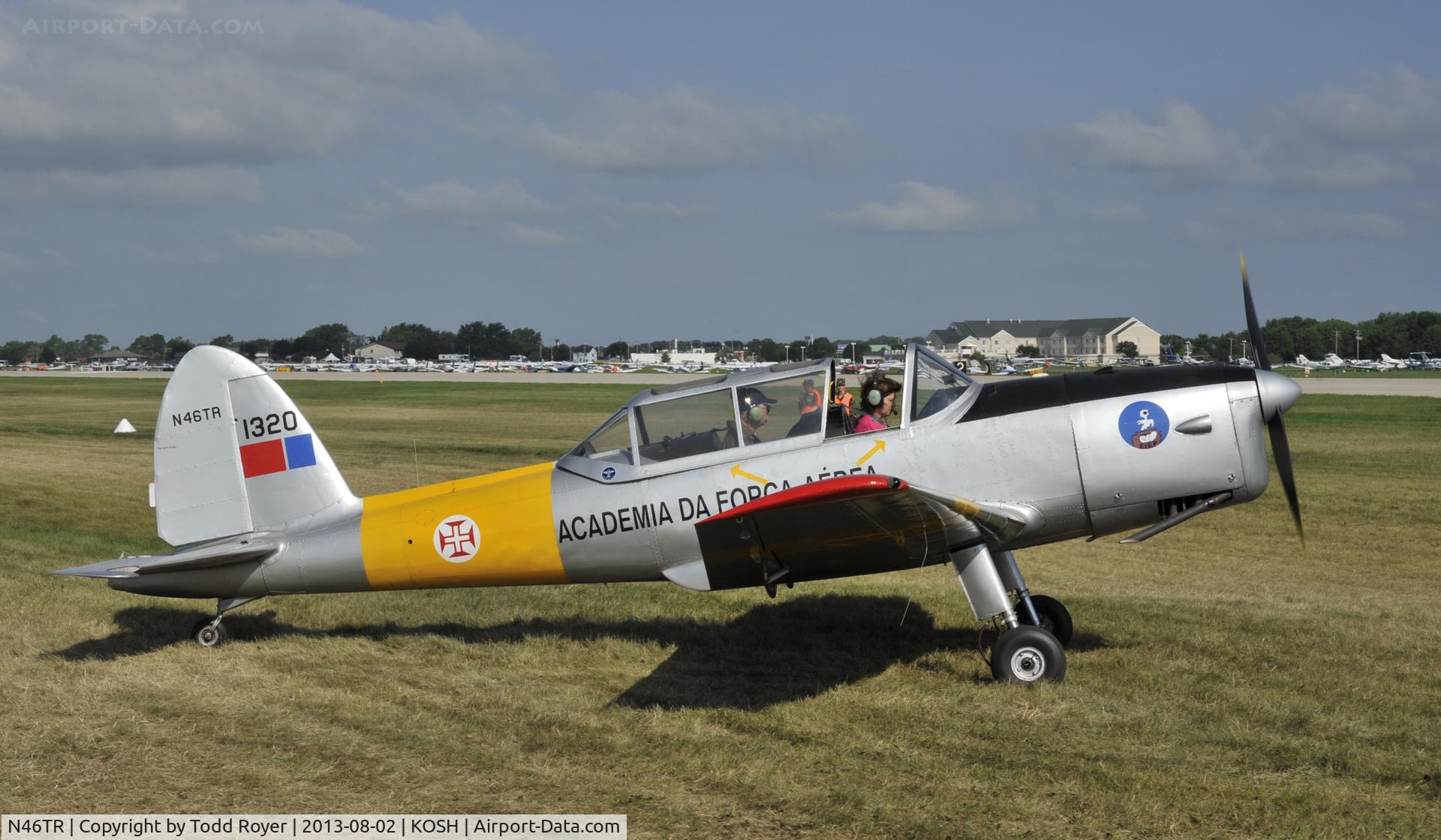 N46TR, 1955 De Havilland Canada DHC-1 Chipmunk C/N 1320, Airventure 2013