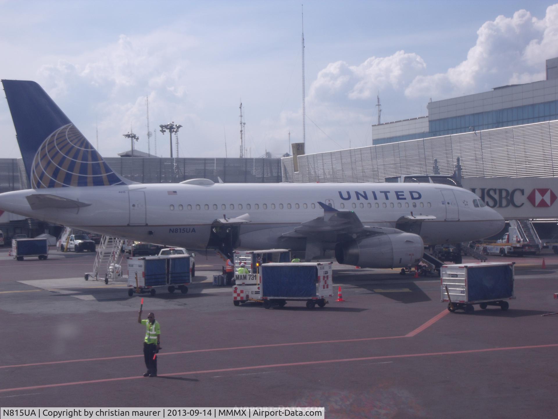 N815UA, 1998 Airbus A319-131 C/N 867, a319 at mex