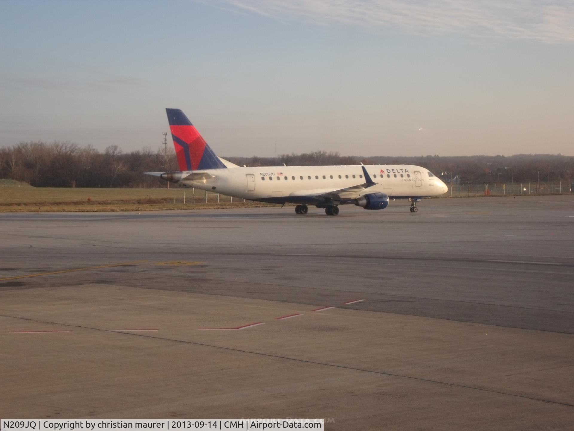N209JQ, 2008 Embraer 175LR (ERJ-170-200LR) C/N 17000258, delta 175
