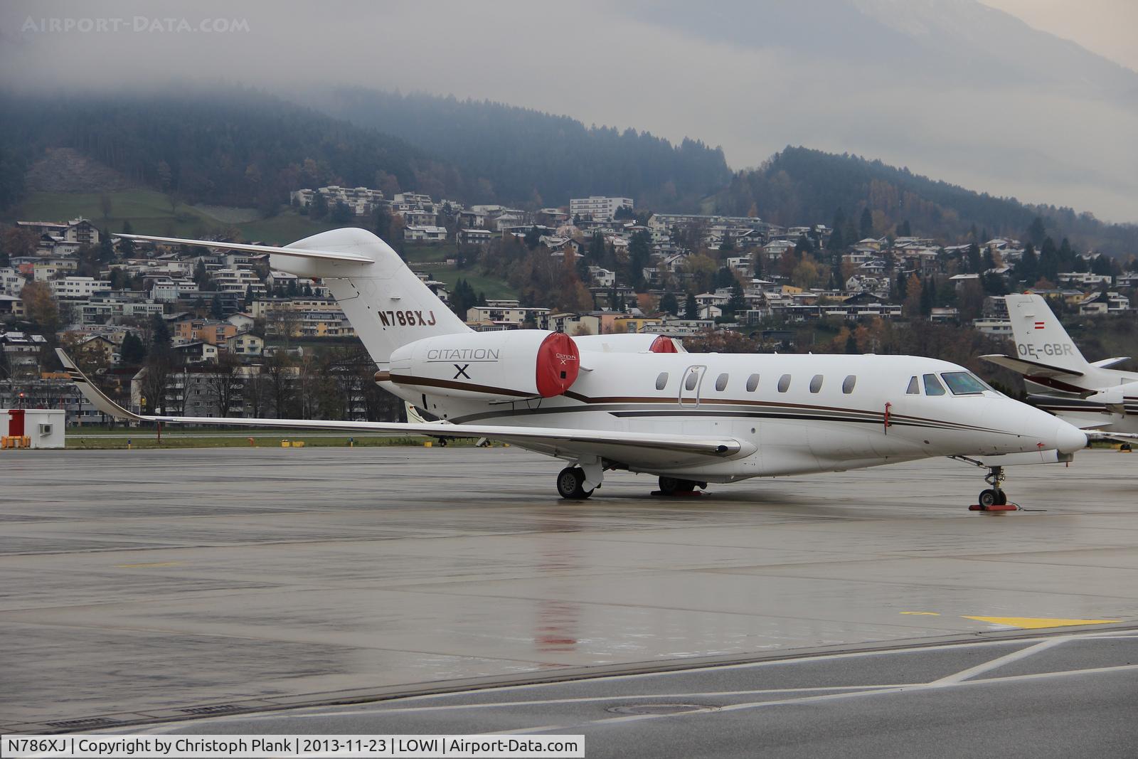N786XJ, 2008 Cessna 750 Citation X C/N 750-0286, Private Citation X