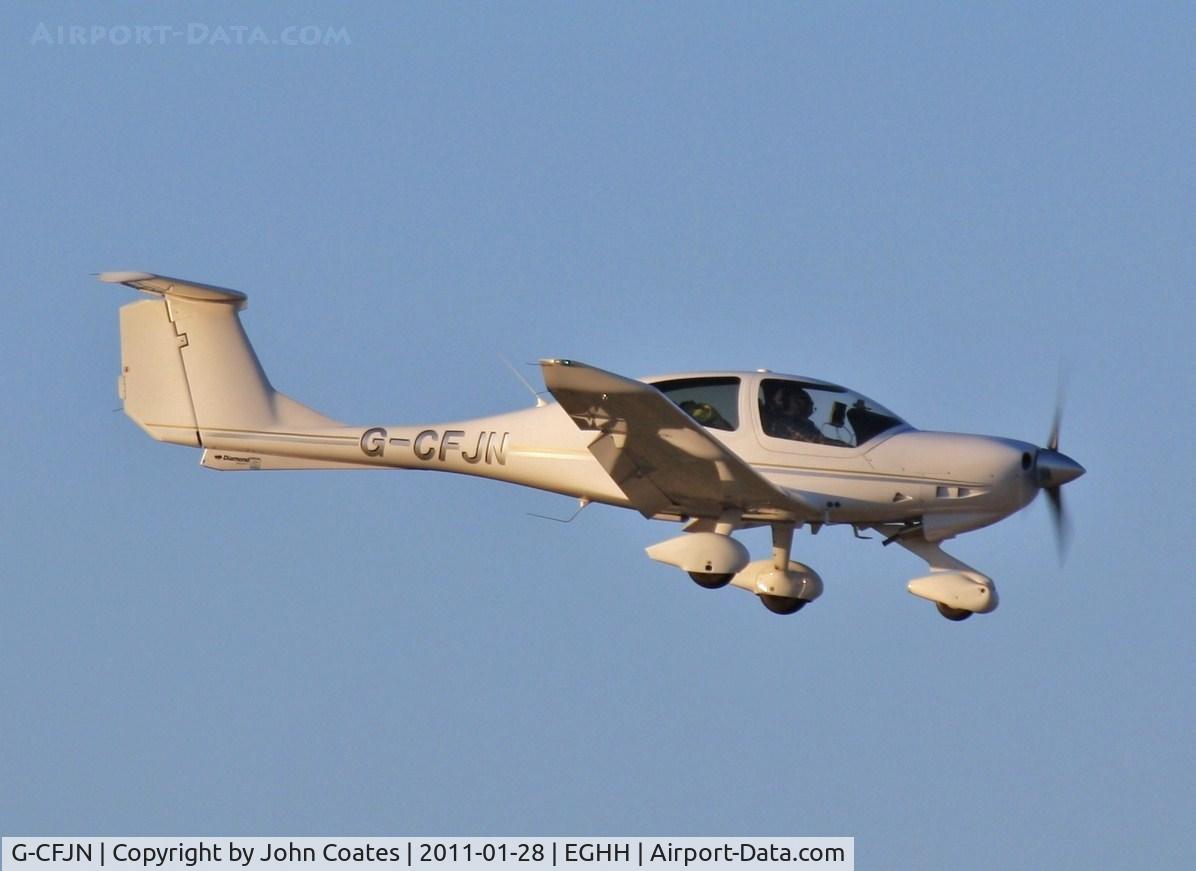 G-CFJN, 2007 Diamond DA-40D Diamond Star C/N D4.295, Finals to 08