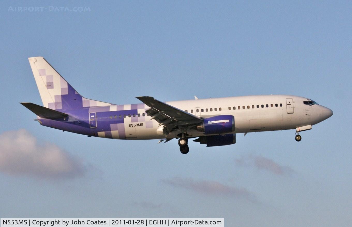 N553MS, 1990 Boeing 737-3Y0 C/N 24680, ex SAMA aircraft returning to lessor.