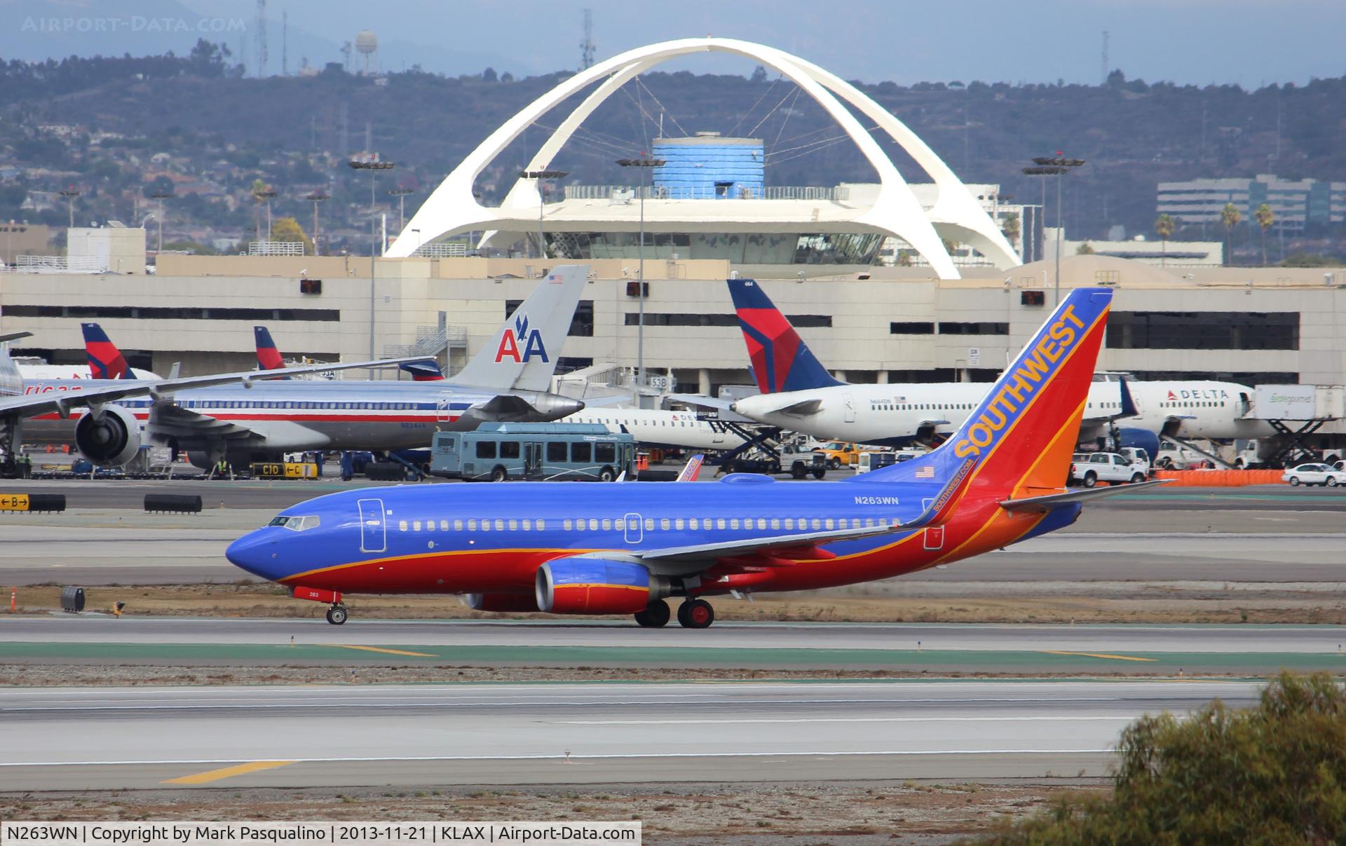 N263WN, 2007 Boeing 737-7H4 C/N 32520, Boeing 737-700