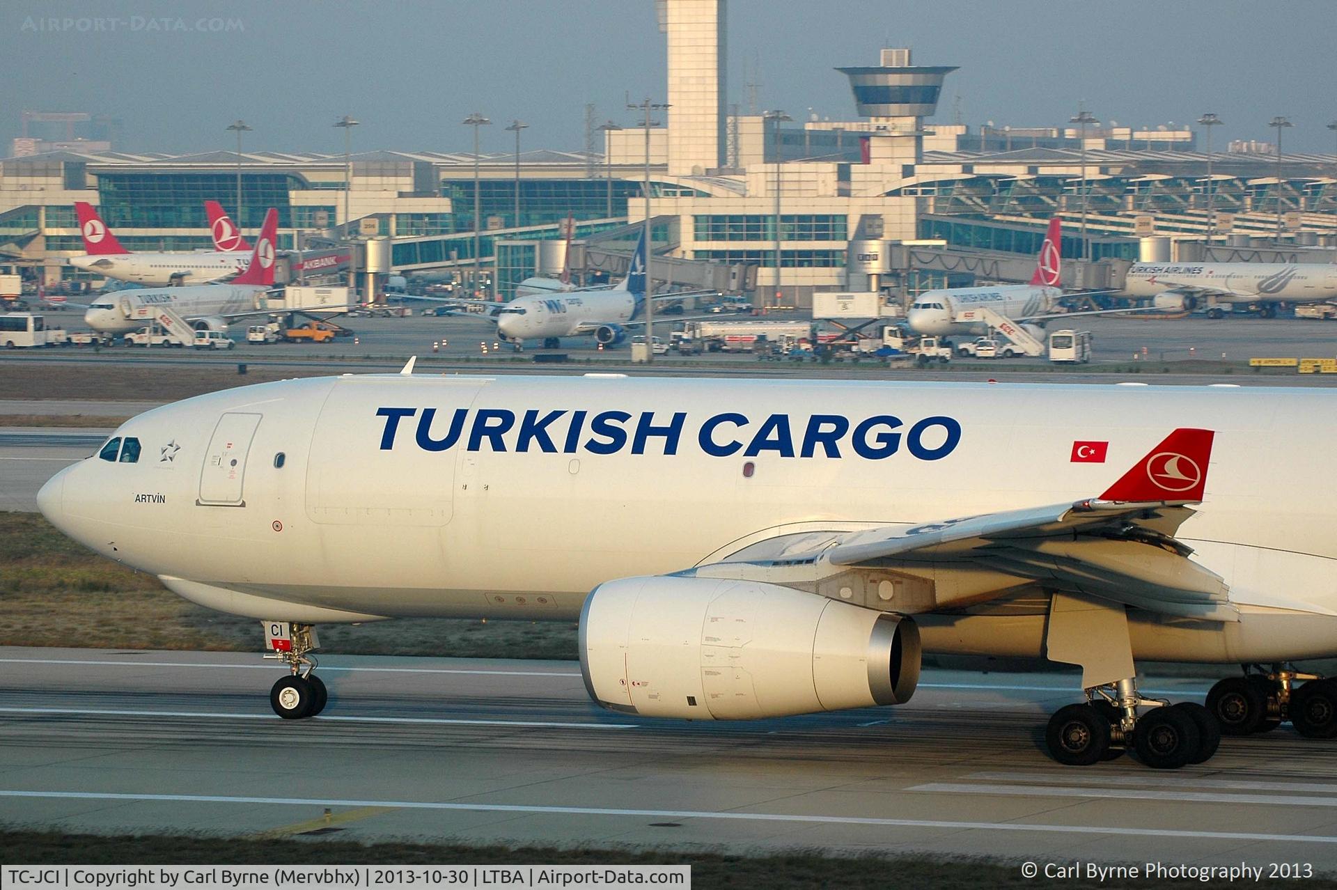 TC-JCI, 2013 Airbus A330-243F C/N 1442, Taken from the Fly Inn Shopping Mall.