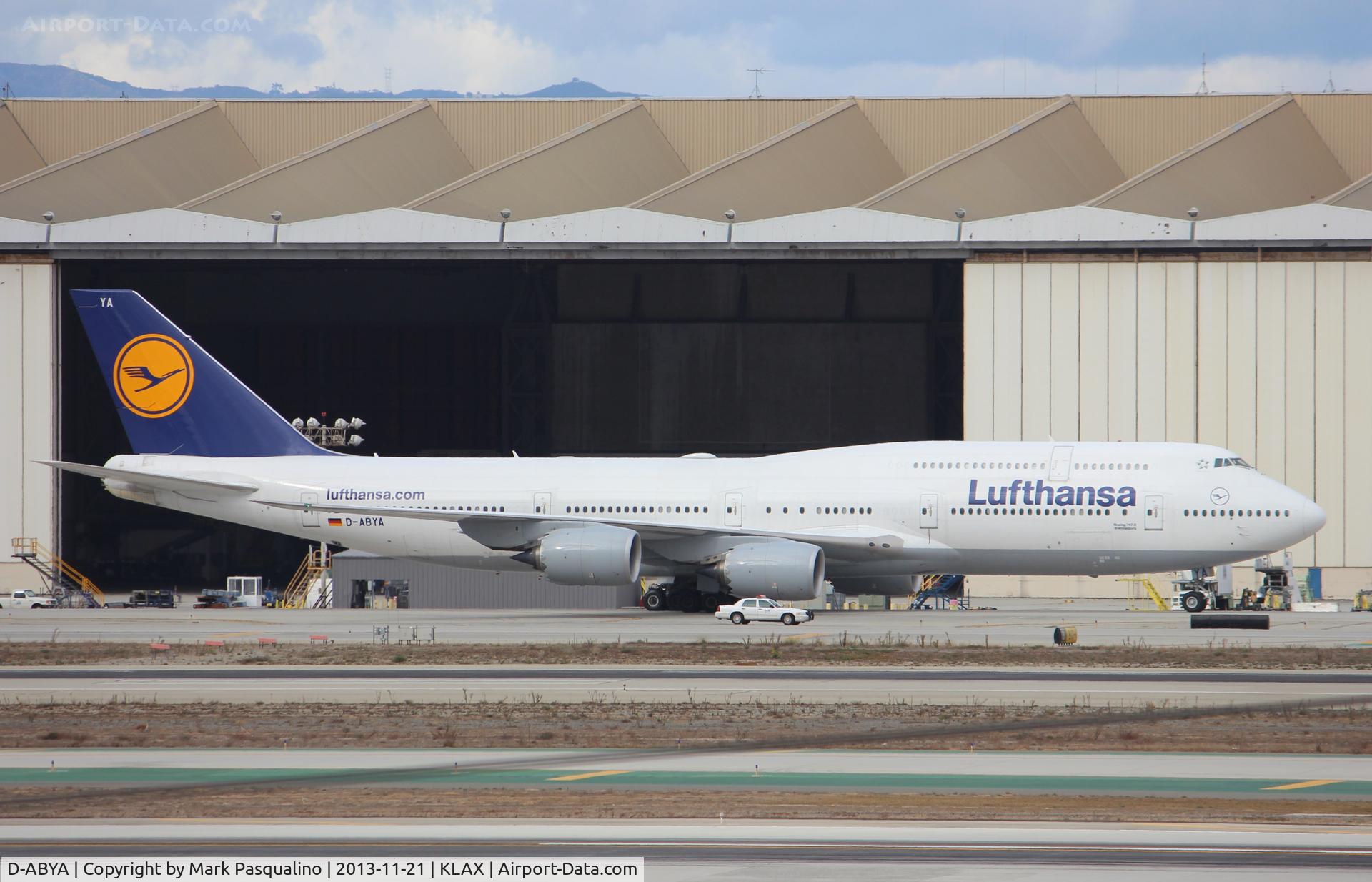 D-ABYA, 2012 Boeing 747-830 C/N 37827, Boeing 747-800