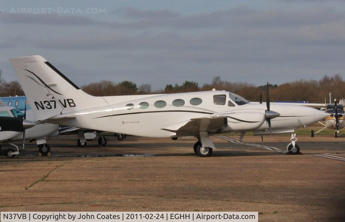 N37VB, 1977 Cessna 421C Golden Eagle C/N 421C-0418, Parked at Airtime