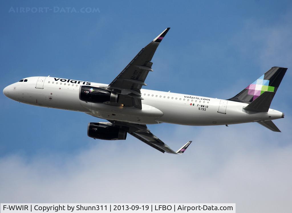 F-WWIR, 2013 Airbus A320-233 C/N 5793, C/n 5793 - To be XA-VOY