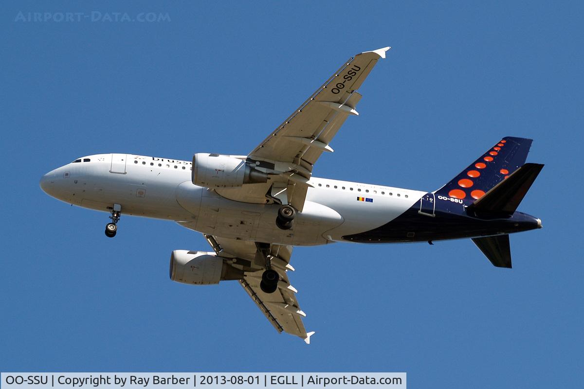 OO-SSU, 2004 Airbus A319-111 C/N 2230, Airbus A319-111 [2230] (Brussels Airlines) Home~G 01/08/2013