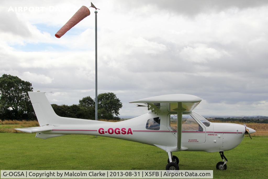 G-OGSA, 2000 Jabiru UL-450 C/N PFA 274A-13540, Jabiru SPL-450, Fishburn Airfield, UK August 2013.