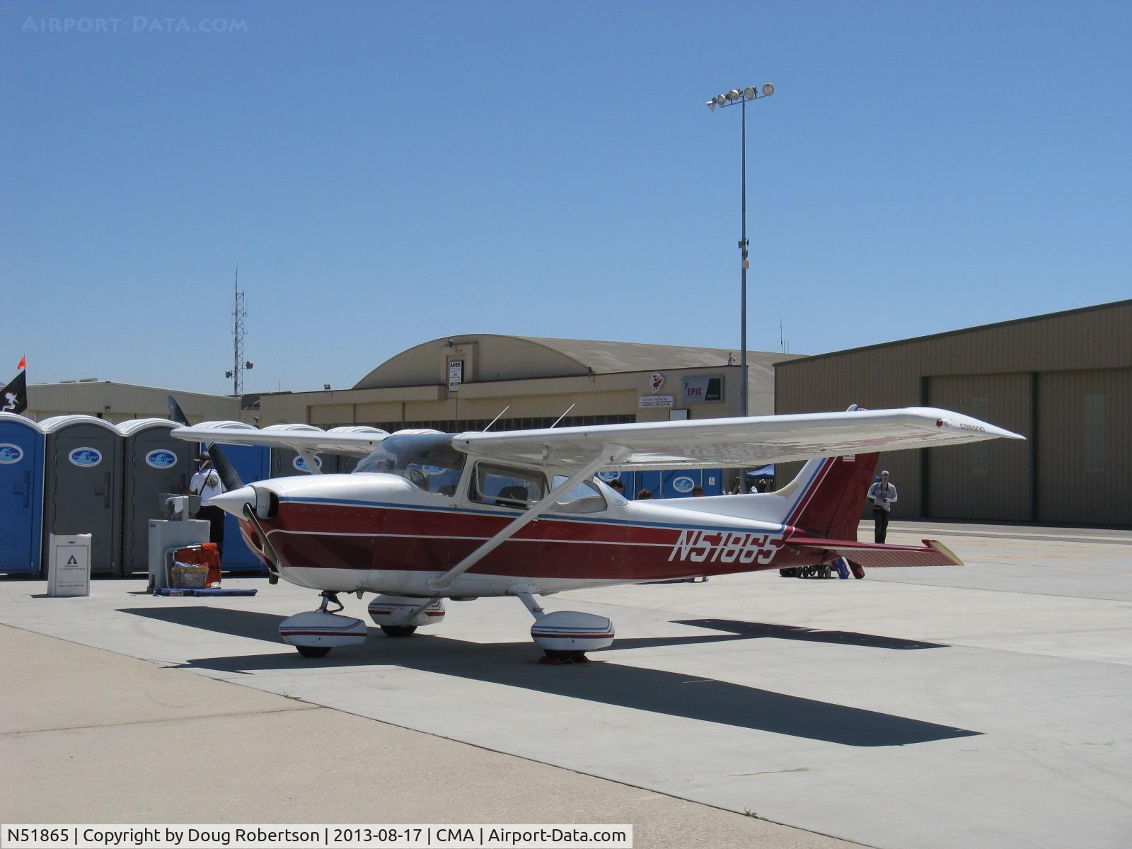 N51865, 1981 Cessna 172P C/N 17274362, 1981 Cessna 172P SKYHAWK, Lycoming O-320-D2J 160 Hp