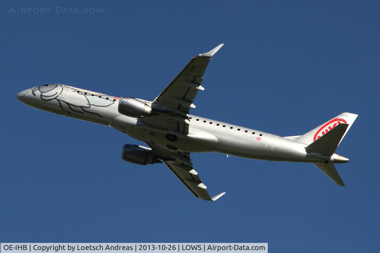 OE-IHB, 2009 Embraer 190LR (ERJ-190-100LR) C/N 19000294, FlyNiki