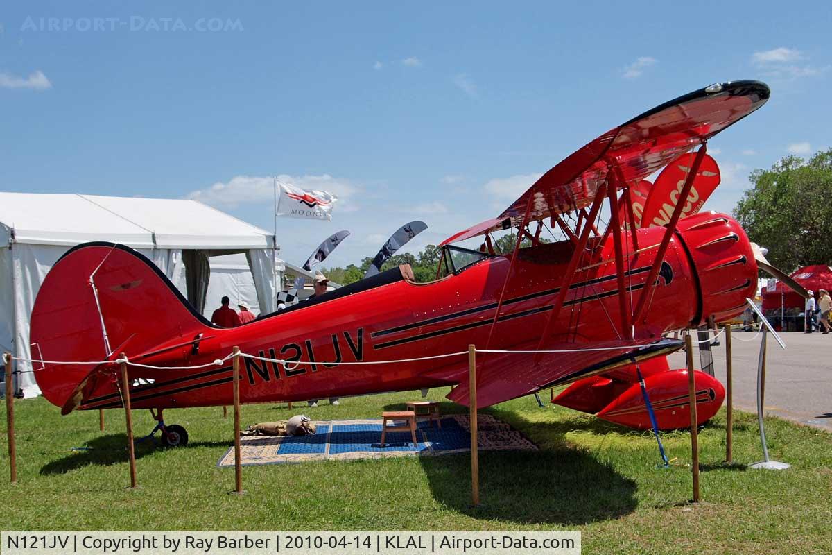 N121JV, Waco YMF-F5C C/N F5C121, Waco Classic Aircraft Corp YMF-5C Waco Super YMF [F5C-121] Lakeland-Linder~N 14/04/2010