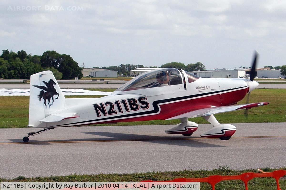 N211BS, 2005 Mustang Aeronautics Mustang II C/N M-II-1241, Bushby-Long Midget Mustang M-II [M-II-1241] Lakeland-Linder~N 14/04/2010