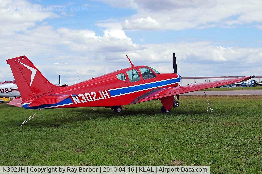 N302JH, 1962 Beech 35-B33 Debonair C/N CD-517, Beech B33 Debonair [CD-517] Lakeland-Linder~N 16/04/2010